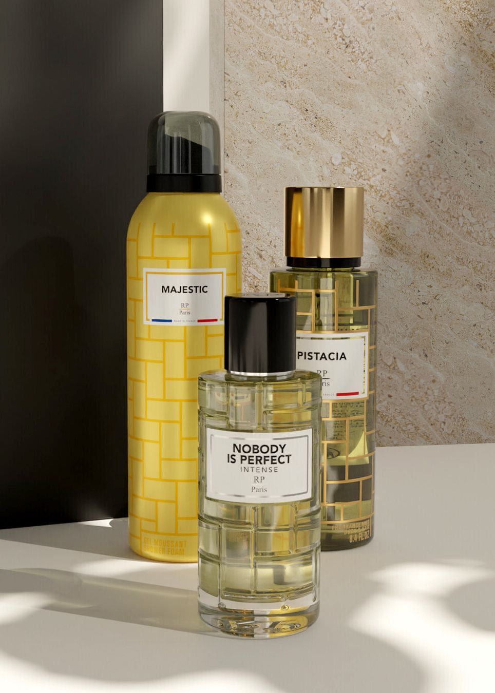 Coffret Mixte (Parfum - Brume - Gel Douche) - RP Parfums
