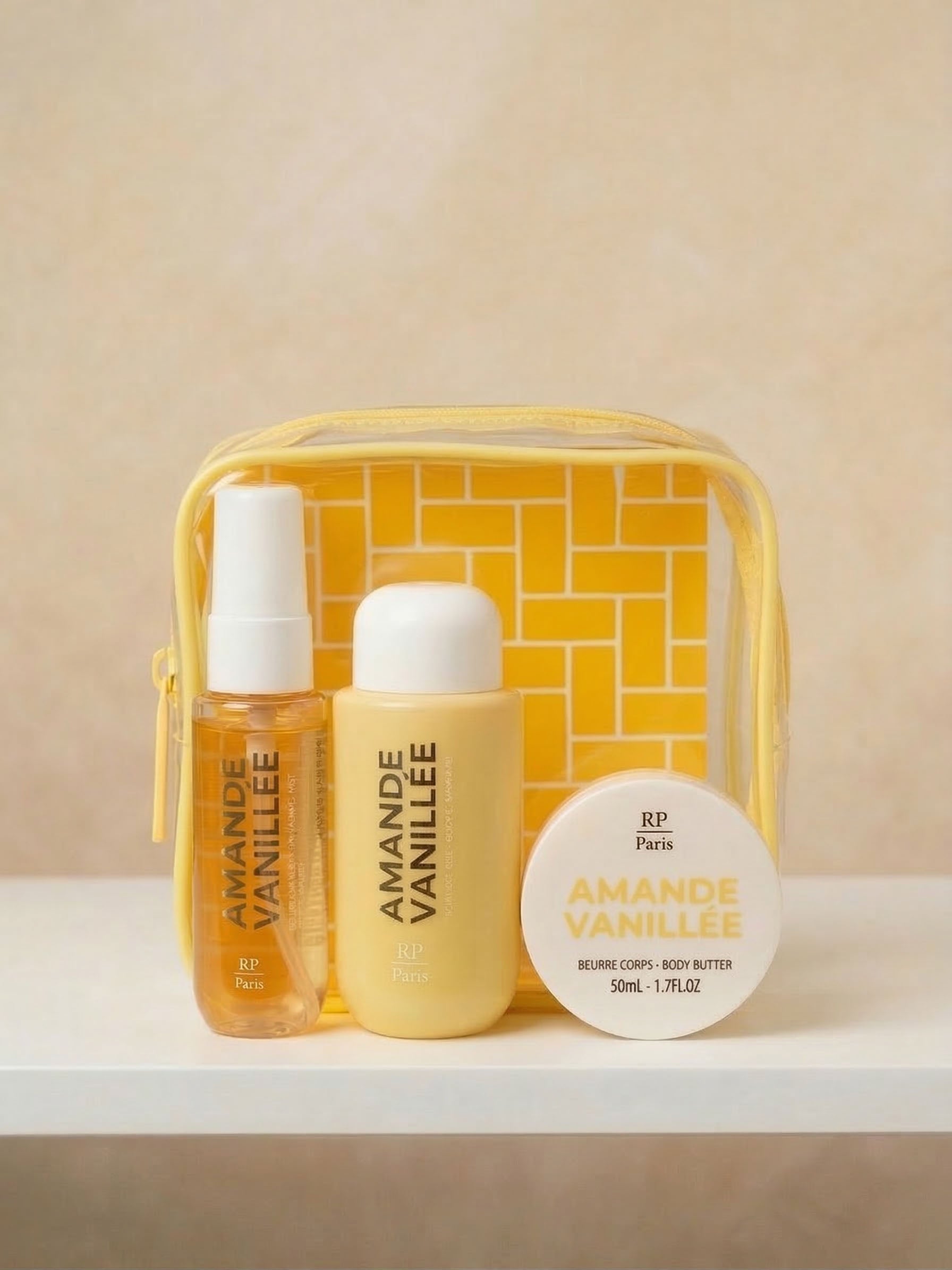 Travel Set Amande Vanillée