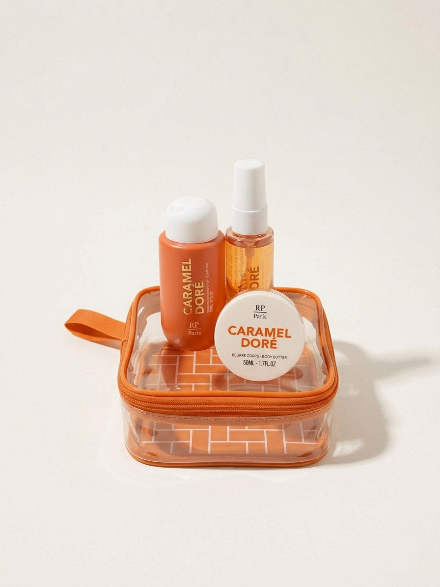 Travel Set Caramel Doré