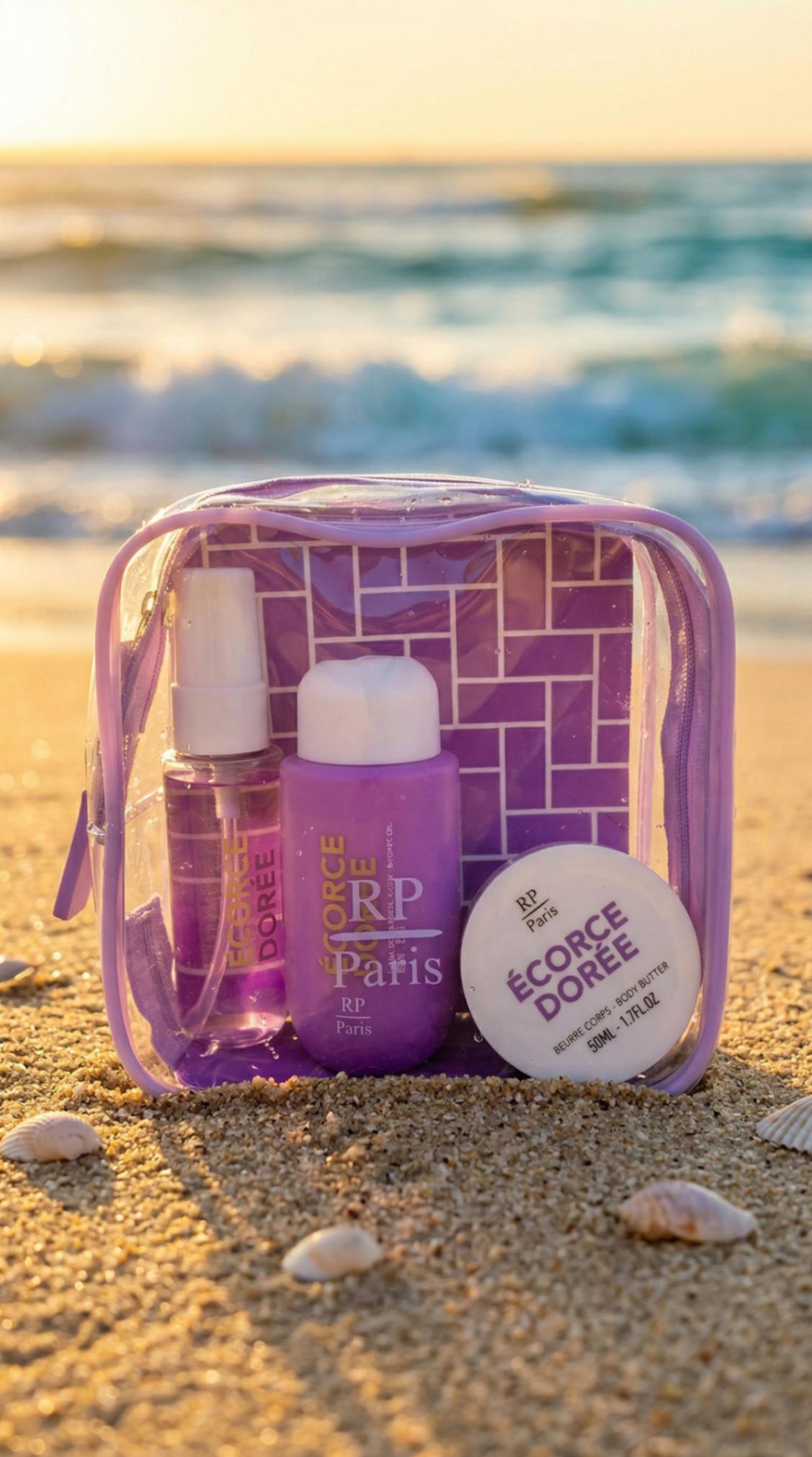 Travel Set Écorce dorée