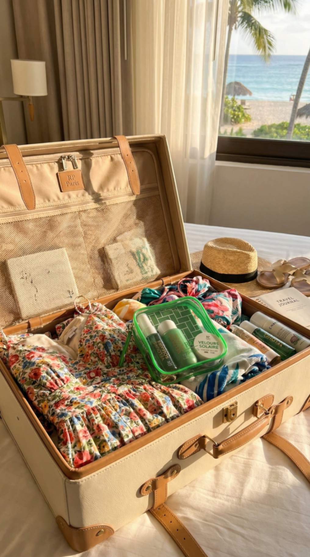 Travel Set Velours solaire