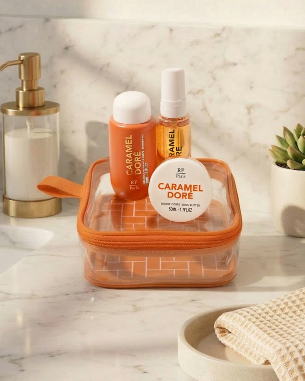 Travel Set Caramel Doré