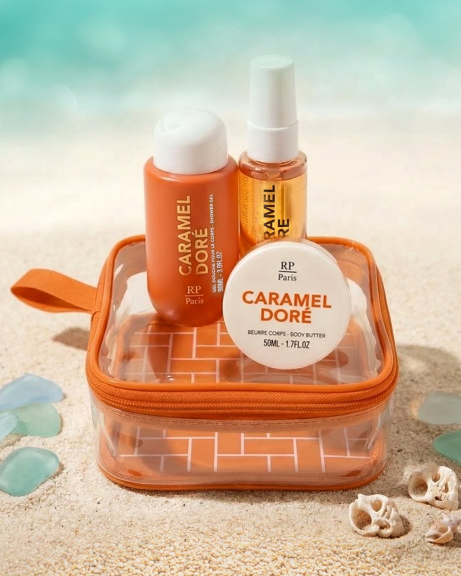 Travel Set Caramel Doré