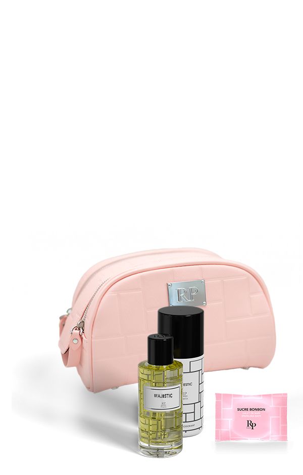 PACK 4 PIÈCES – MAJESTIC (Trousse Rose)