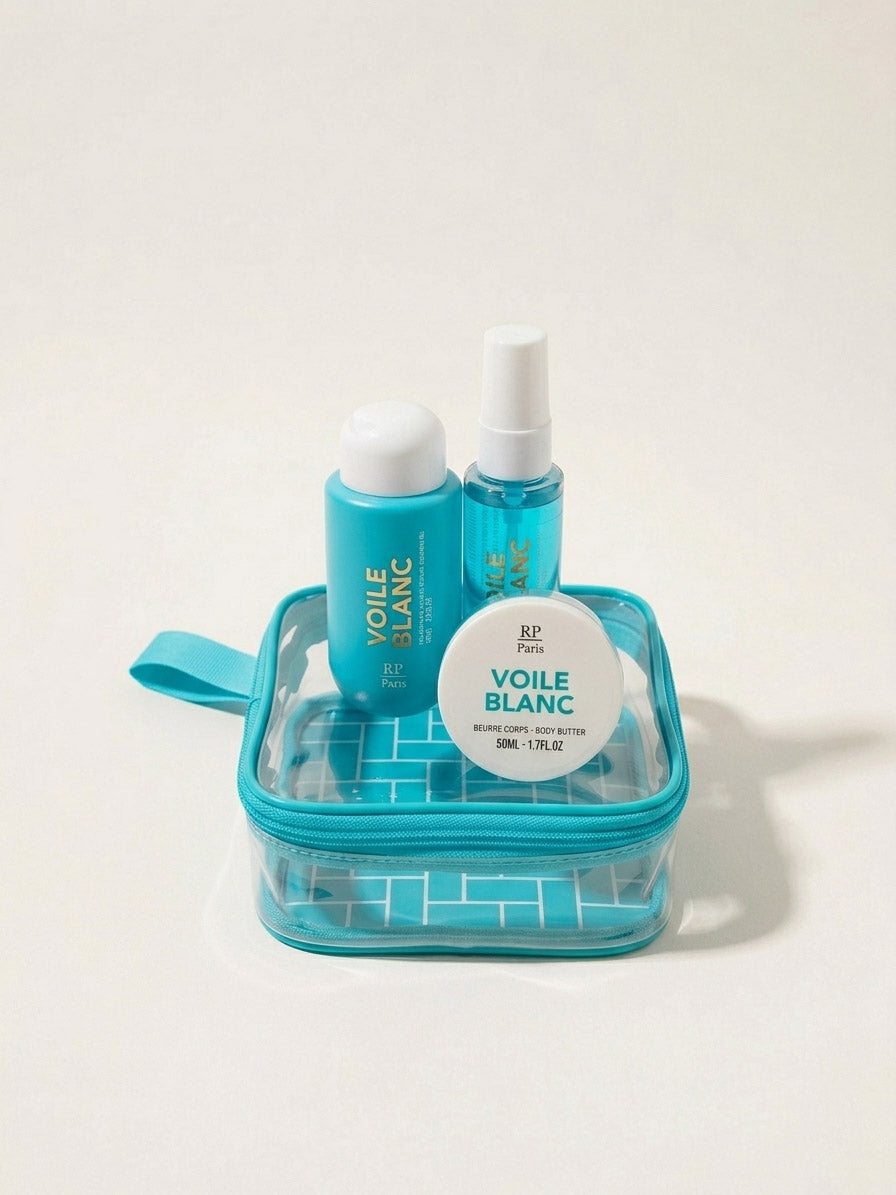 Travel Set Voile Blanc